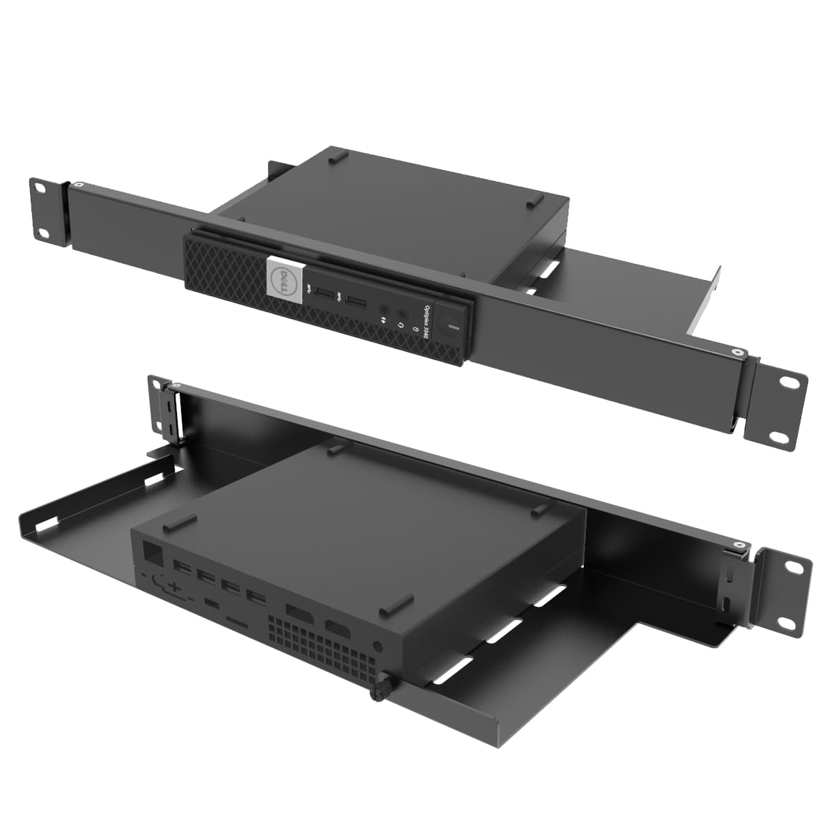 Amazon | JINGCHENGMEI 1U ミニラックマウント Dell OptiPlexマイクロ